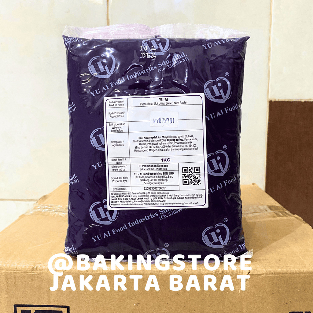 

Yu-Ai Pasta Rasa Taro Talas Yu Ai Yam Mung Bean Paste 1 Kg