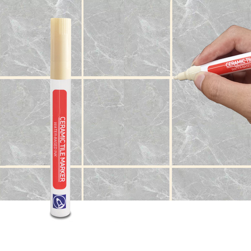 

New Tile Marker Repair Wall Pen White Grout Marker Odorless Non Toxic For Tiles Floor And Tyre Suitable Car Painting Mark Pen