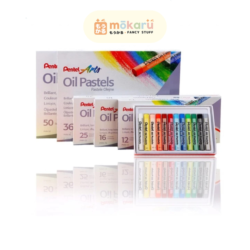 

Pentel Oil Pastel Crayon Krayon 50 (50 stick/49 color)