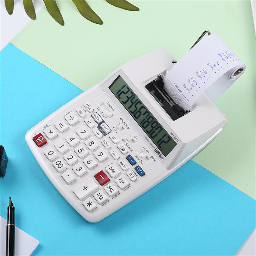 

P23 High Output Scientific Calculator Bank Accounting And Financial Financial Calculator Dual Color Code Printer Calculator