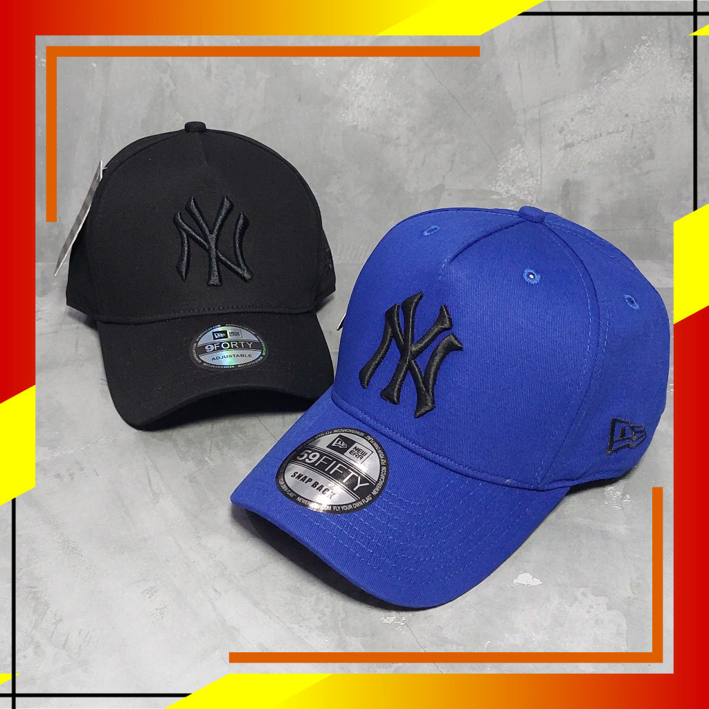 COOLTUF-Baseball Cap New Era Premium Branded NY Topi Cowok Kasual Strap Besi Bordir New York