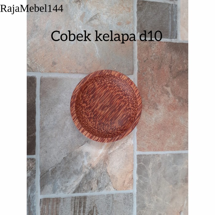 

Cobek Kayu kelapa d10cm/ Tempt sambal Kayu Kelapa d10cm laris manis