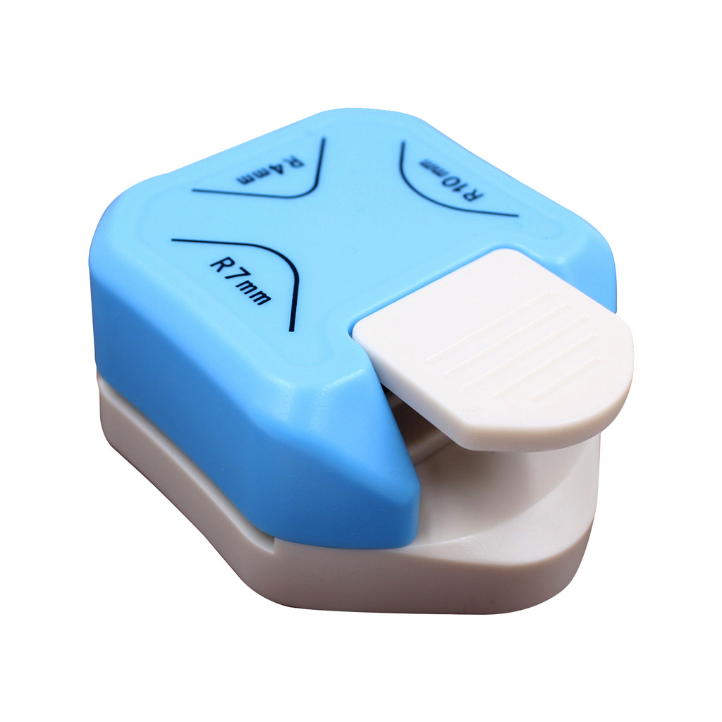 

Corner Rounder Punch 3 in1 R4/R7/R10mm Round Corner Trimmer Cutter for Card Craft Scrapbook Wrapping Paper Sticker Photo