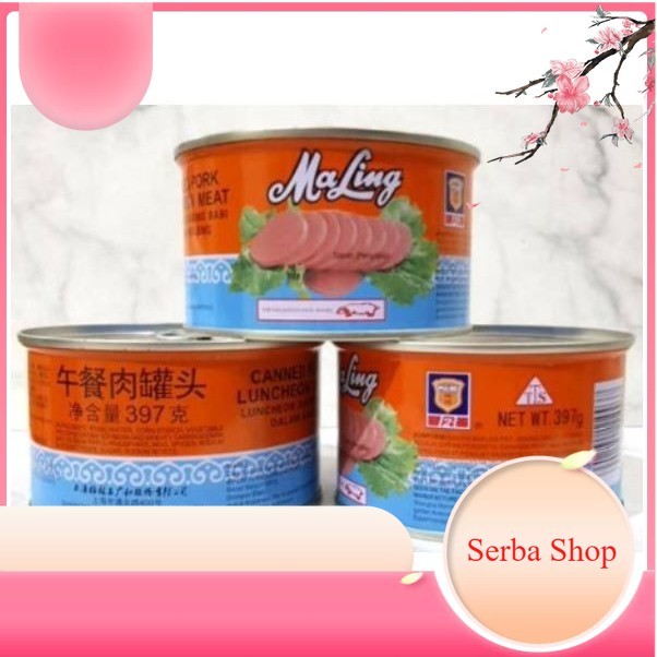 

Ma Ling TTS Luncheon Pork Meat [170gr] - Daging Babi Ham Maling