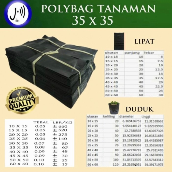 Polybag 35 x 35 Kiloan