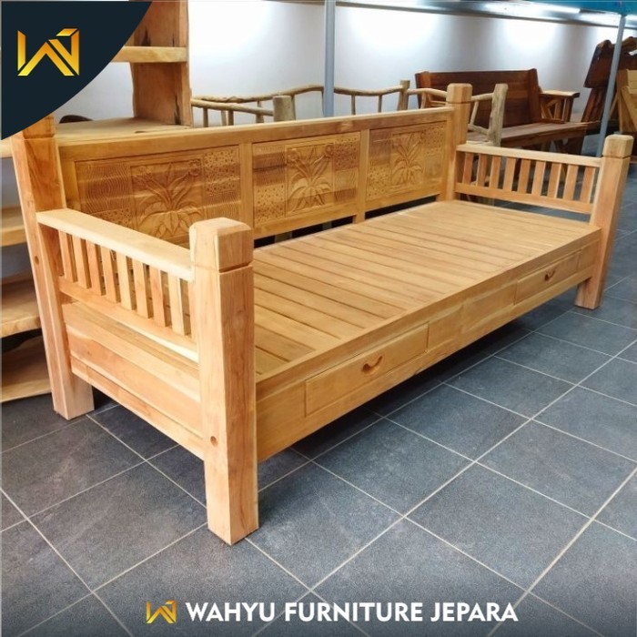 GRATIS ONGKIR dIpan bale bale kayu jati furniture jepara