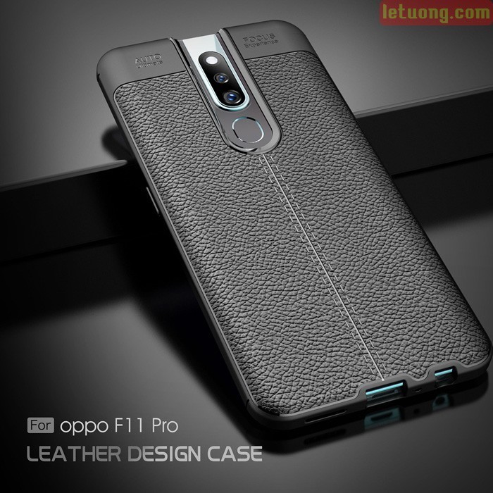 CASE OPPO F11 PRO / R17 / R17 PRO SOFT CASE AUTOFOCUS KULIT LEATHER SLIM FIT DESIGN - ORIGINAL QUALI