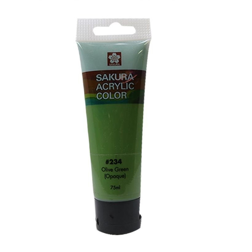 

Gramedia Surabaya - ACRYLIC SAKURA 75ML XAC75-234 OLIVE GREEN