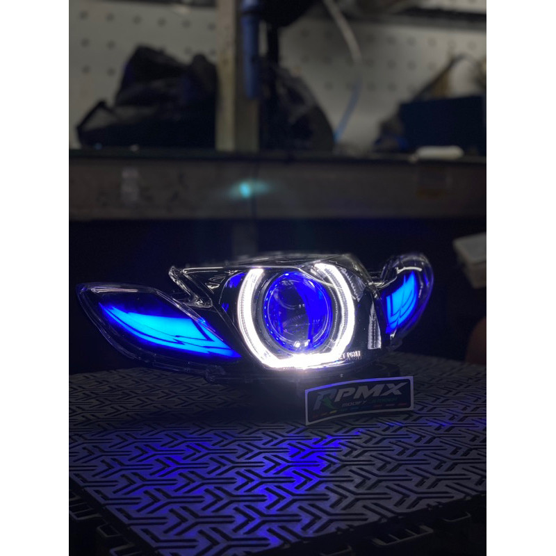 LAMPU DEPAN VEGA R NEW Custom Biled Reflektor VEGA R NEW Biled BILED VEGA R NEW