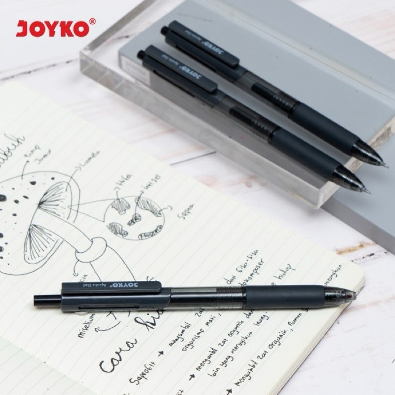 

[JOYKO] PEN GEL GP-355 APOLA GEL | 1ls 12pcs