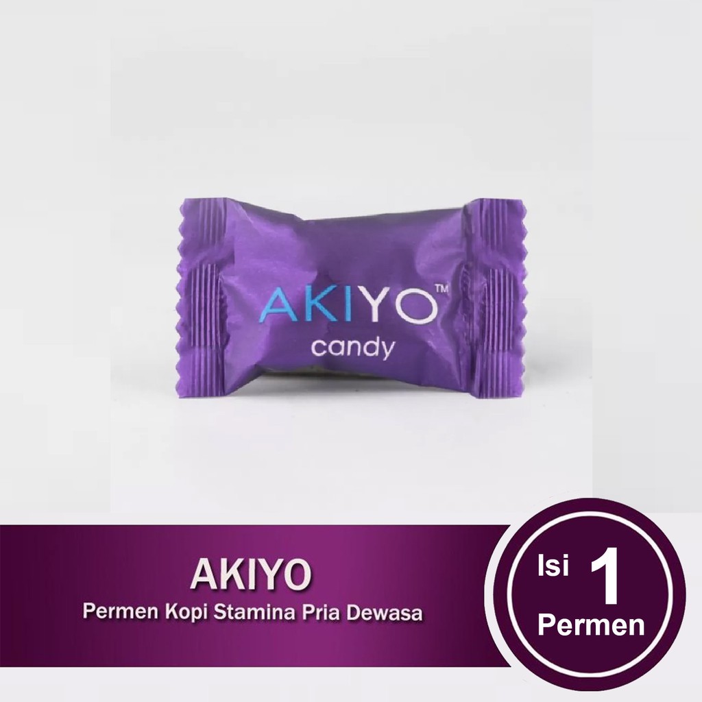

Permen Herbal Penambah Stamina isi 1 pcs - AKIYO CANDY