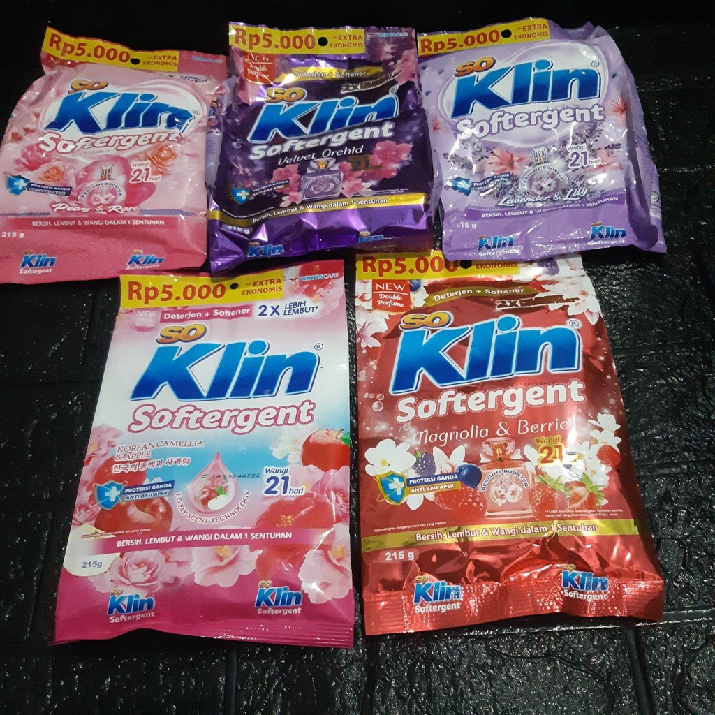 Soklin Deterjen Softergent Bubuk 5000