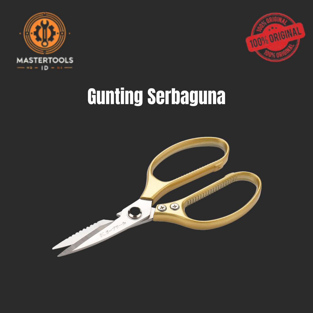 

Kapusi Gunting Serbaguna/Gunting Multifungsi Stainsless / Gunting Dapur / Gunting Rumah Serbaguna K-8738