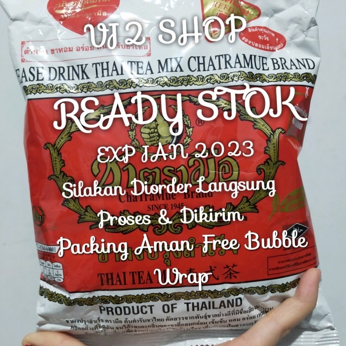 

[PROMO TERBAIK]- Bubuk Chatramue Thai Tea Original 400g