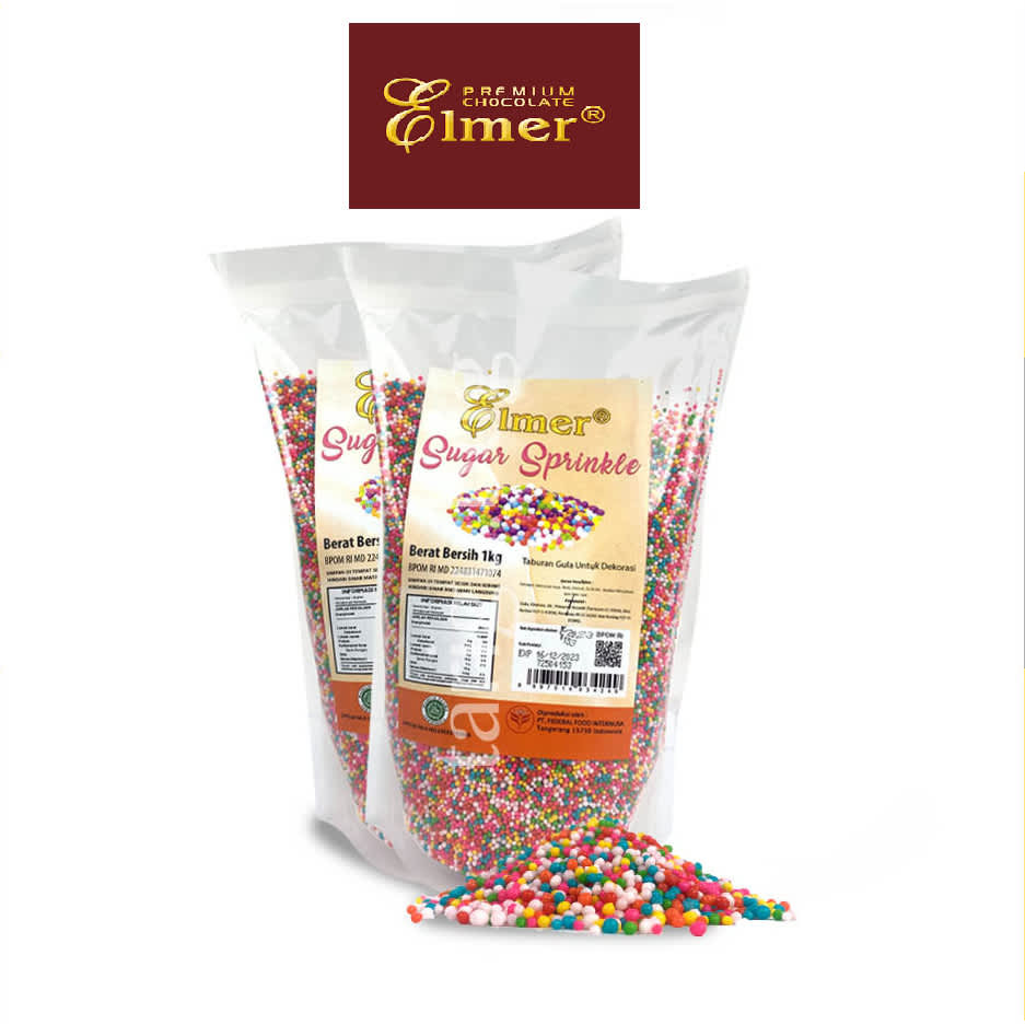 

ELMER SUGAR SPRINGKEL/SPRINGKLES TRIMIT RAINBOW 1KG