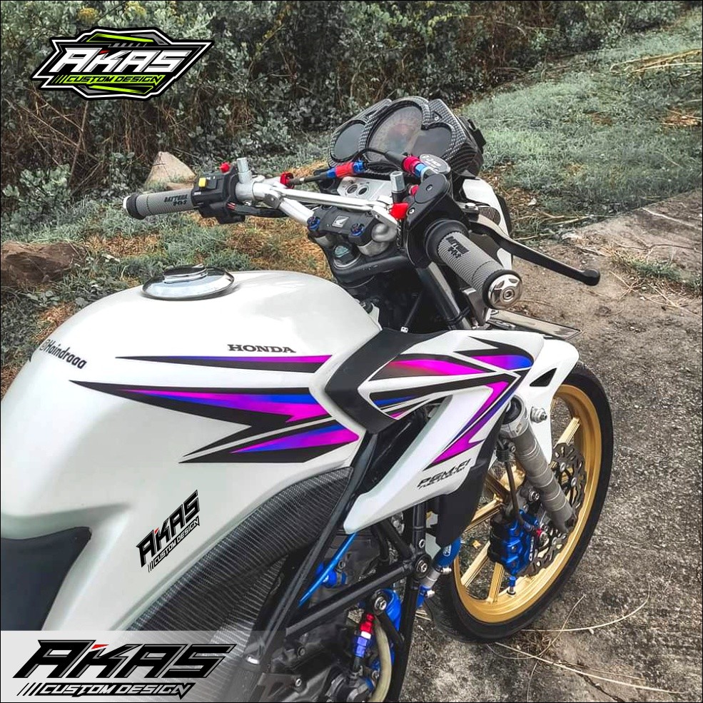 Striping Variasi CB150R Old 2013 Sticker Custom Cb150R Murah Kode CB01