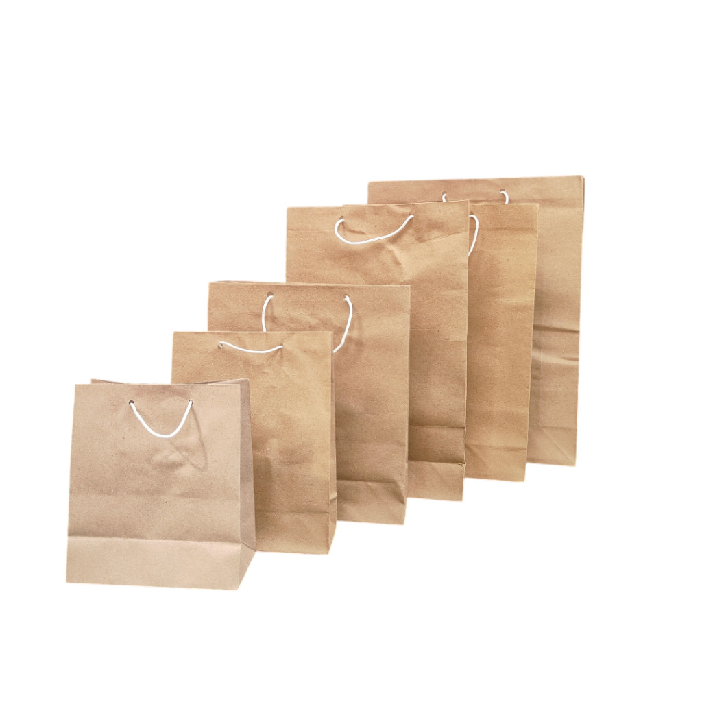 

(Perlusin) Paper Bag Coklat Polos / Paper Bag Polos