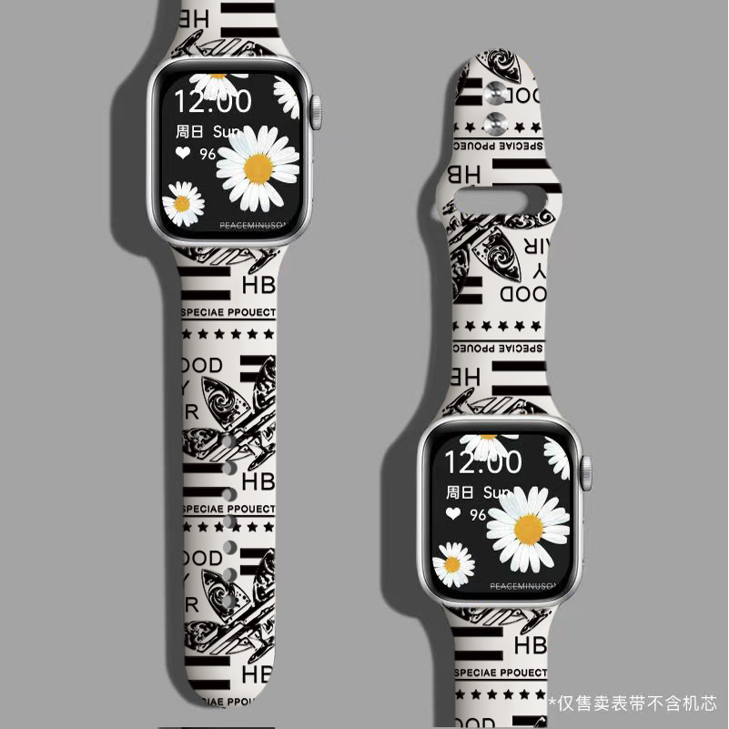 Pola Trendi Silicone Strap untuk Huawei band 5 6 7 8 9 watch fit 2 3 5 wath gt 4 5 smartwatch strap 