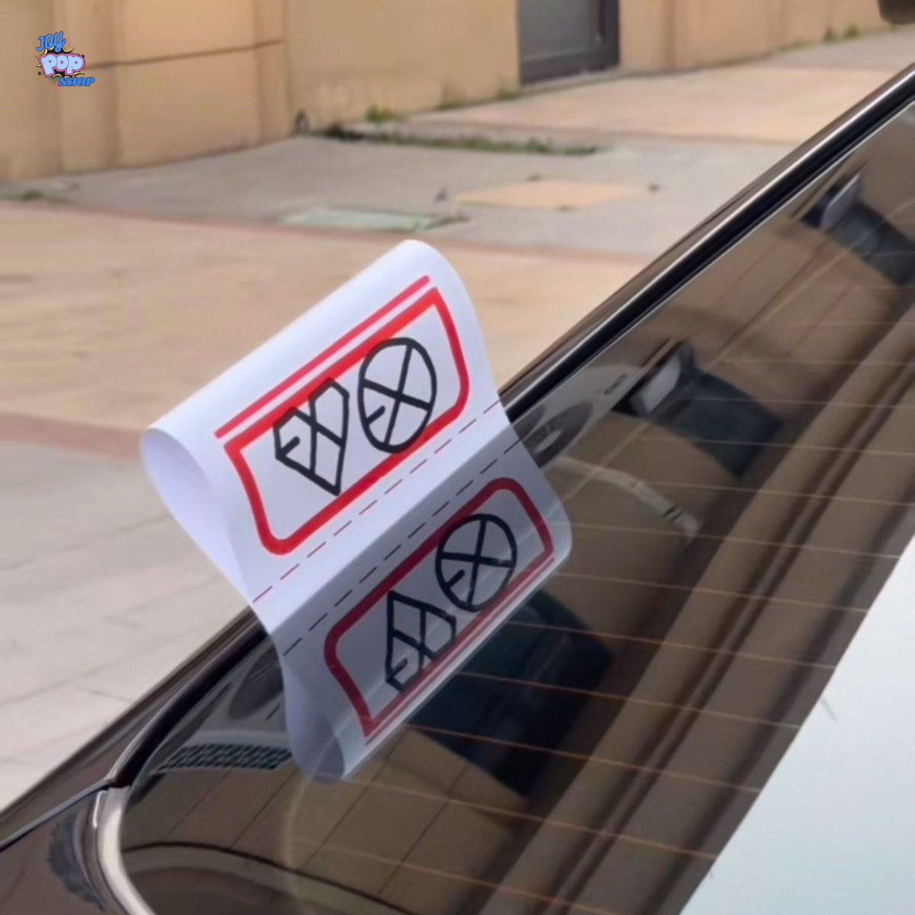 

Stiker Mobil EXO XOXO Stiker Label tag yang Dapat Dicuci Stiker Kustom Mobil stiker EXO Boy Group LOGO Klasik Stiker Kreatif