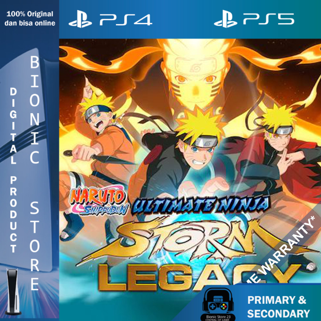 Naruto Shipuden Ninja Storm Legacy PS4 PS5 Original Game