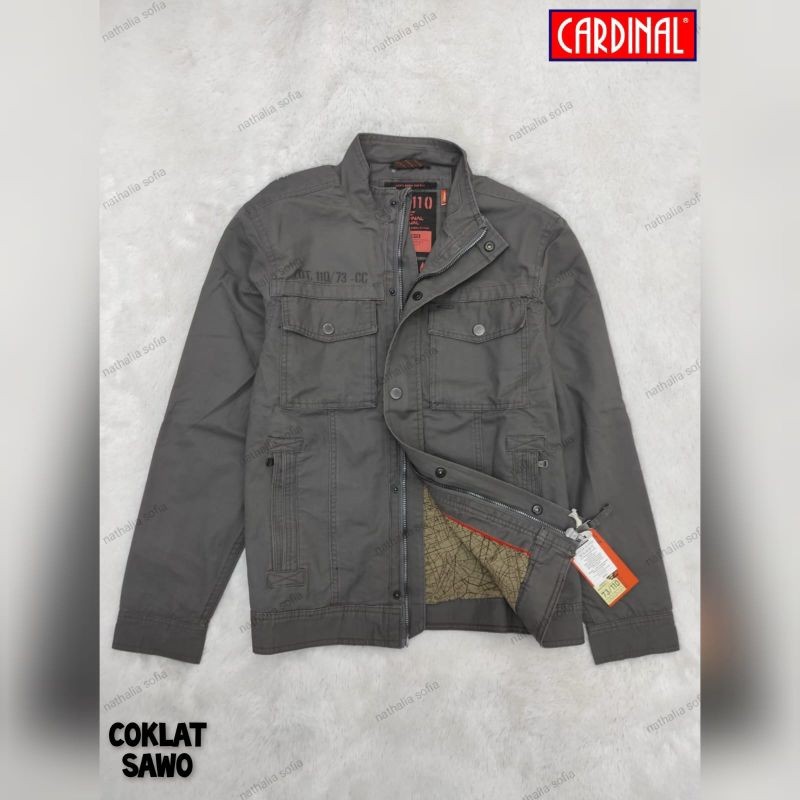 CARDINAL 100%ol ORIGINAL / JAKET KANVAS PRIA / JAKET CARDINAL / JAKET CARDINAL PRIA / JAKET CARDINAL