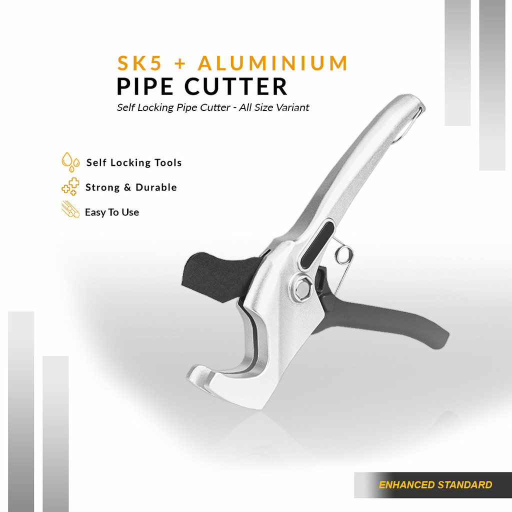 

Gunting Pipa Air PVC Professional Pemotongan SK5 Lock Securing Gagang