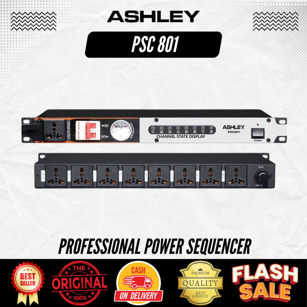 Power Sequencer Ashley PCS801 Original Ashley