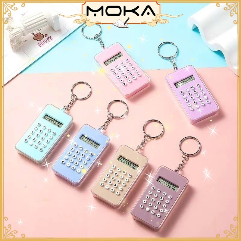 

MOKA KALKULATOR MINI 8 DIGIT / GANCI KALKULATOR 8 DIGIT / KALKULATOR PORTABLE TOMBOL KARET MKA128