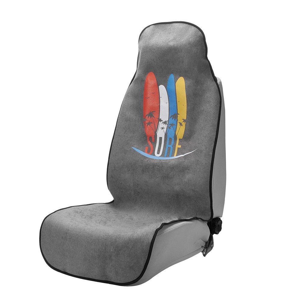 Waterproof Towel Car Interior Seat Cover High Back Bucket Throw Over Slip on Covers for Sport Gym Sw