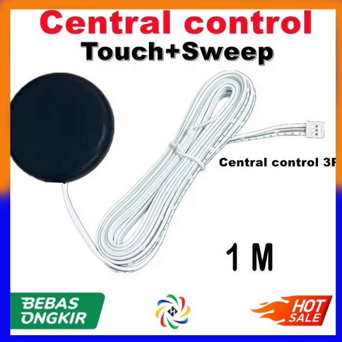 Sensor Dimmer Sentuh Lampu LED Kabinet Kayu Switch 12V