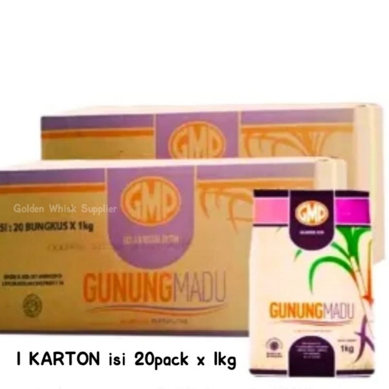 

1 DUS Gula GMP GUNUNG MADU 1KGX20PACK