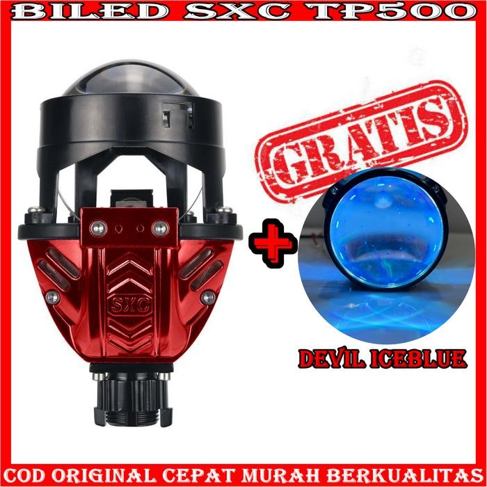 ORIGINAL BILED SXC 2,5 INCHI 60 WATT BILED SXC BILED TP500 MURAH DANA PELAJAR CAHAYA PADAT LAMPU MOT