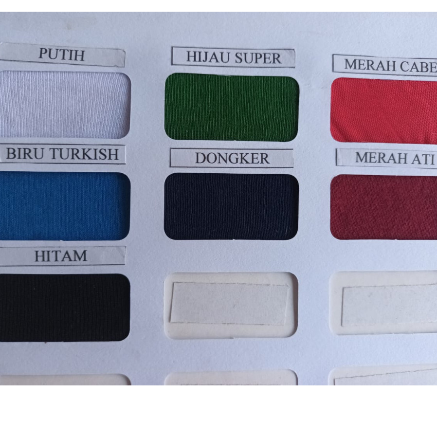 BAHAN PE 40S SOFT / KAIN KAOS PE / KAOS PE DOUBLE KNIT 40 S/ PER BALL