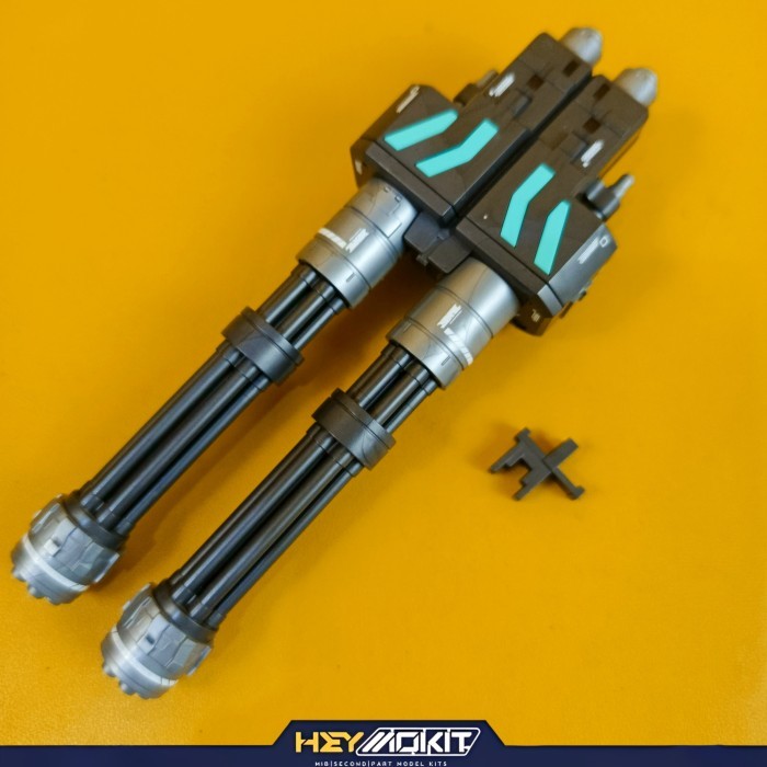 MG 1/100 HEAVYARMS HEAVY ARMS SUPERNOVA PART WEAPON gatling + CONNECTOR MODELKIT