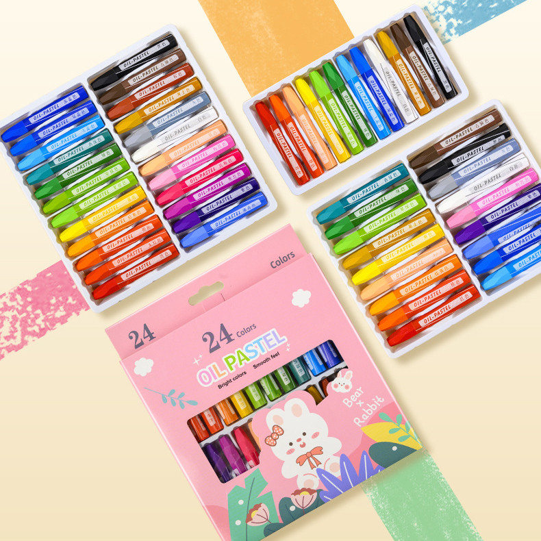 

CRAYON OIL PASTEL ISI 12 DAN 24 WARNA UNTUK MEWARNAI DAN AMAN UNTUK ANAK WARNA DENGAN PIGMENTASI TINGGI DAN TIDAK MUDAH PATAH