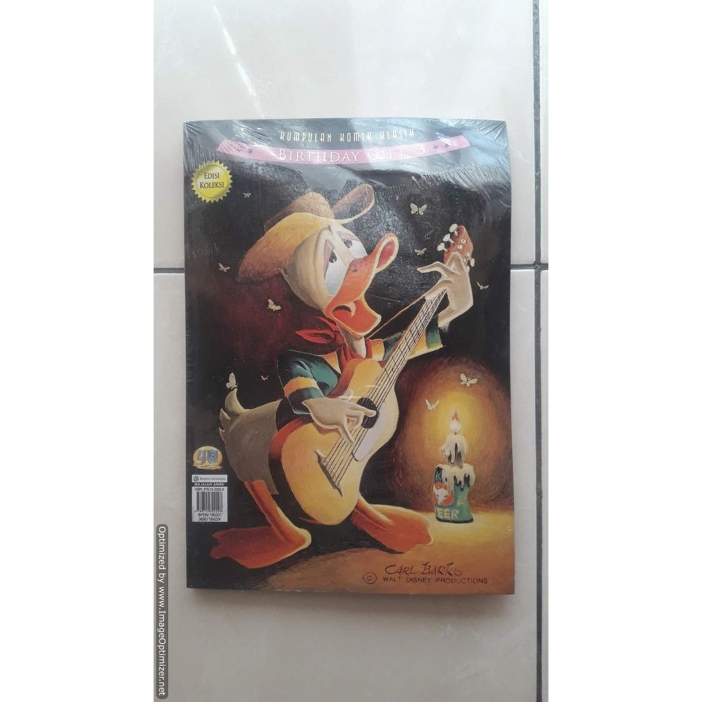 BUKU KOMIK Edisi Koleksi DONAL BEBEK  BIRTHDAY GIFT 3