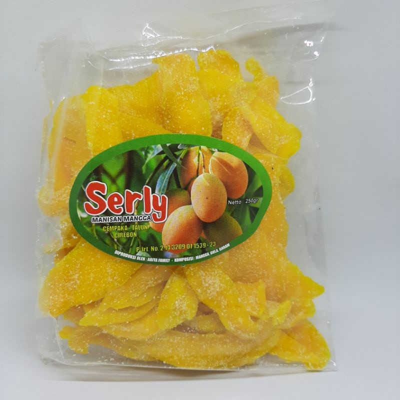 

Manisan Mangga 250gram Rasa Manis Segar Gula Garam - Mang Meser