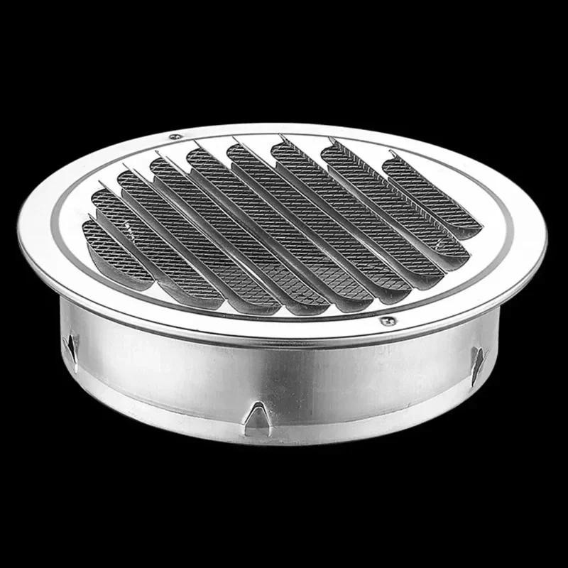 

Round Stainless Steel Air Vent Grille ect Protection Exterior Wall Ducting Ventilation Tool 80/100/120/150/160/180/200/300mm
