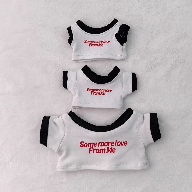 Doll Clothes 10/15/20cm ENHYPEN Park Sunghon Concert T-shirt Cotton Doll Starfish Body Clothes