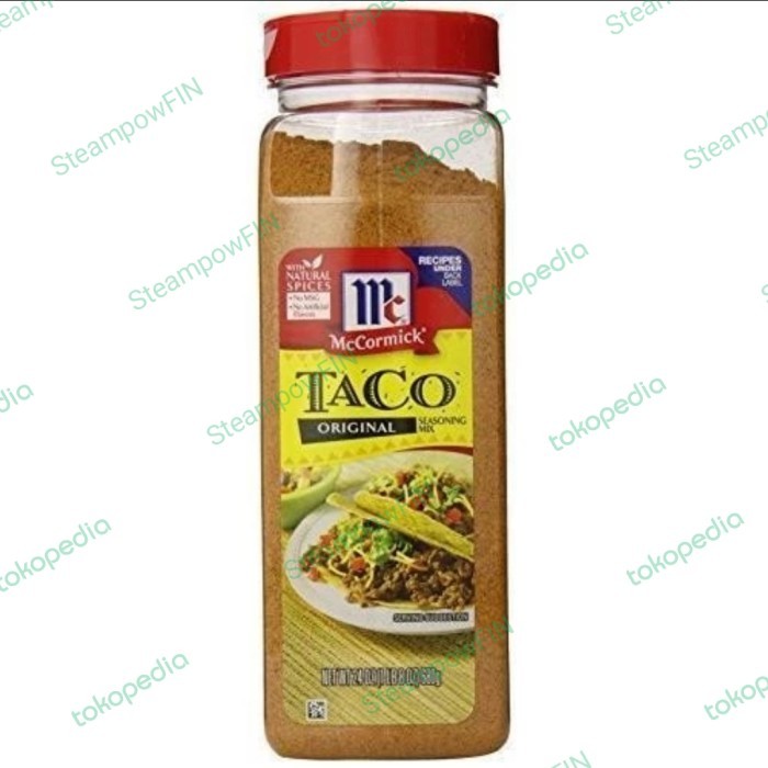 

McCormick Taco Seasoning Mix Culinary Pack Bumbu Bubuk Tabur Import - Share 100g 2304