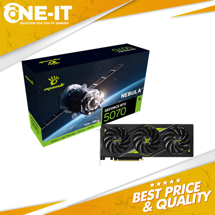 VGA Manli Nebula GeForce RTX 5070 12GB GDDR7 12G