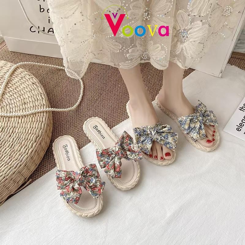 VOOVA Sandal Pita Jelly/ Sandal Bunga/ Sandal Anti Slip/ Sandal Korea Anti Slip/ Sandal Wanita/ Sand
