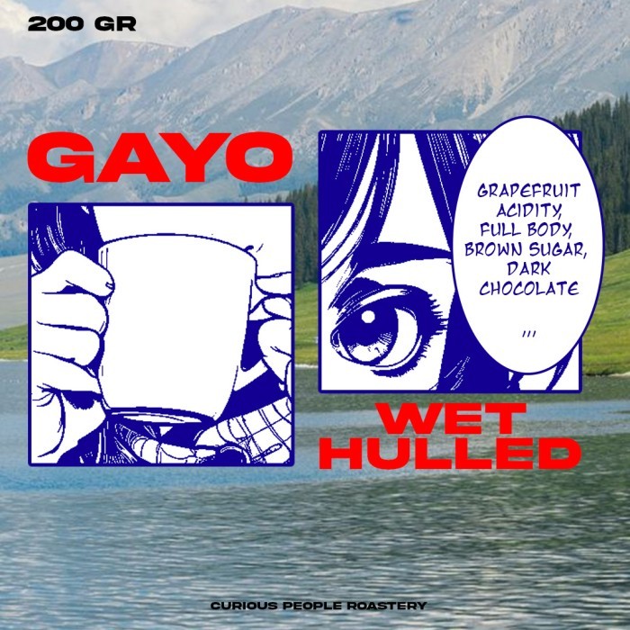 

Biji Kopi Arabika Manual Brew - Gayo Wet Hulled - 200 Gr - Biji