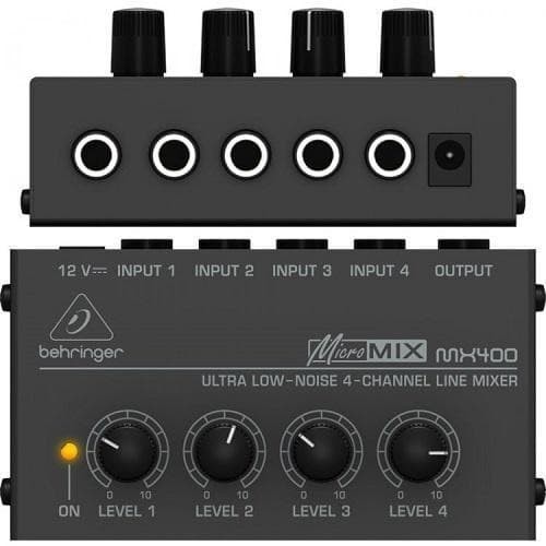 promo  -Behringer MX400 4-Channel Line Mixe