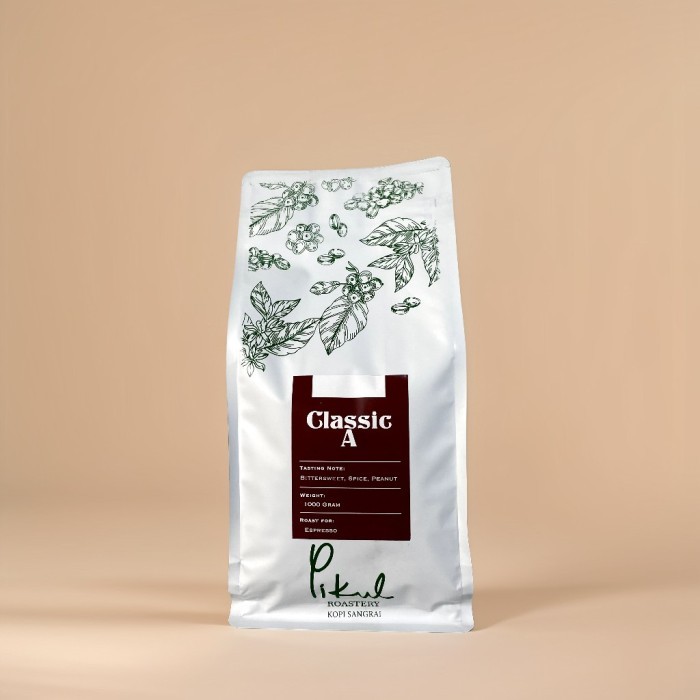 

CLASSIC A BIJI KOPI ARABIKA ROBUSTA SPECIAL ESPRESSO - 1 KG