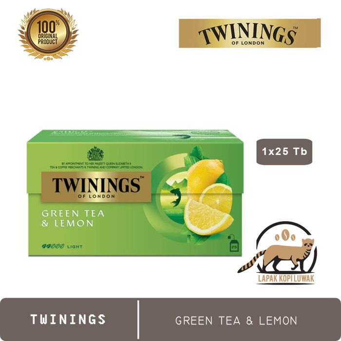 

Twinings Tea varian Green Tea & Lemon