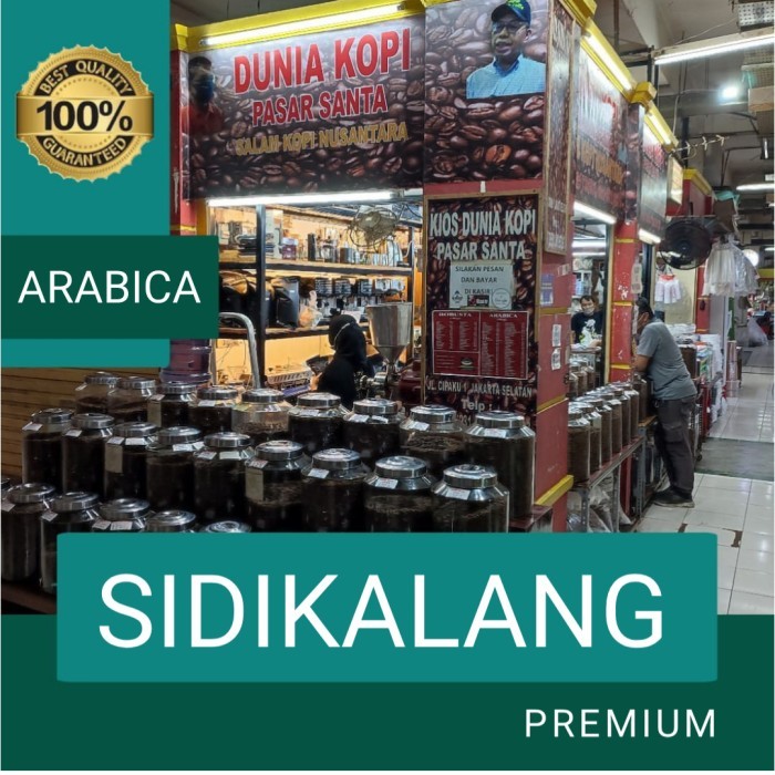 

Kopi Arabika Sidikalang Premium 500 gram - Biji