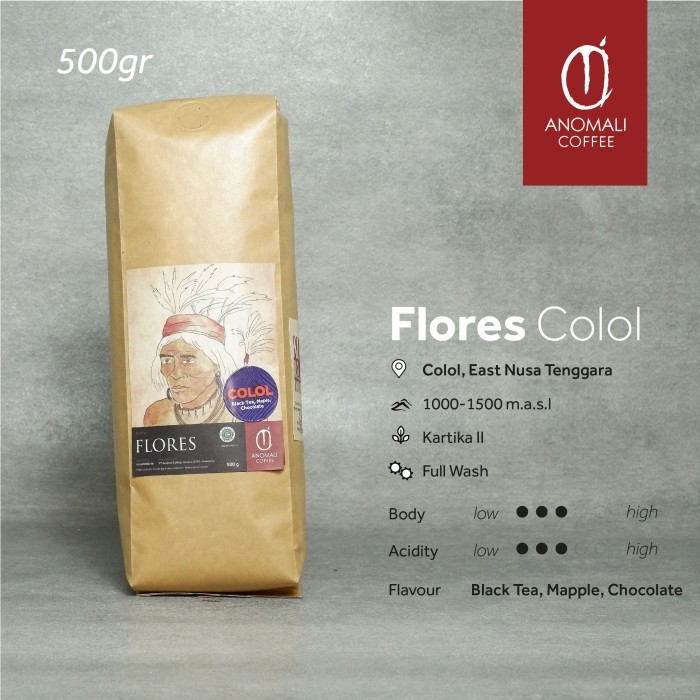 

Anomali Coffee Biji Kopi Flores Colol 500gr - Fine
