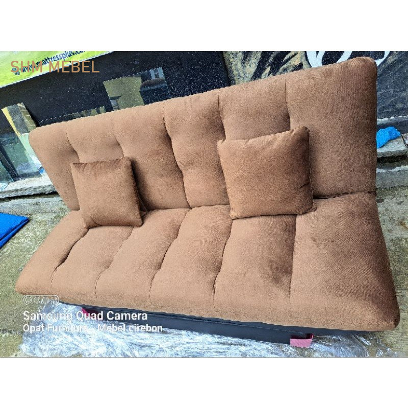 PROMO Sofa Bed / Sofabed Lipat Silicon / Sofa 3 Seater / Sofa Santai Minimalis  Kuningan Majalengka 