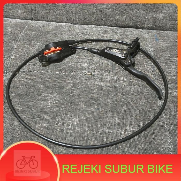 Rem depan brakeset Hidrolis Simaers S/V SIV SV kabel 95 cm hidrolik sepeda MTB lipat commuter dll
